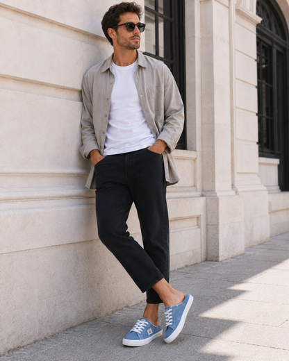 Zapatillas Mule Denim