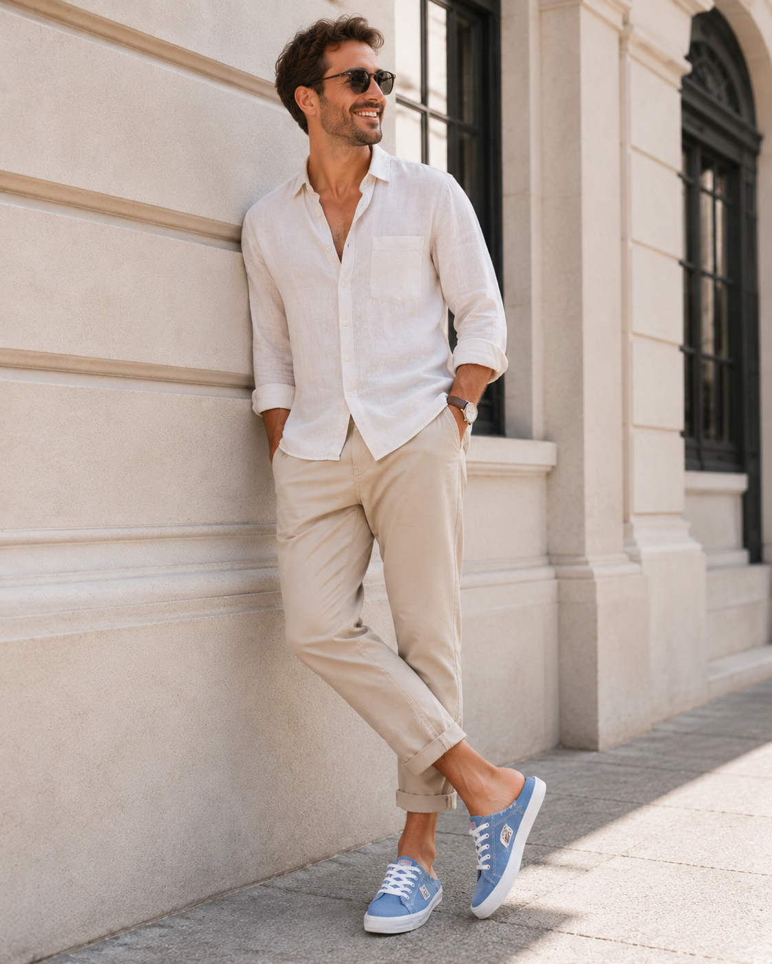 Zapatillas Mule Denim