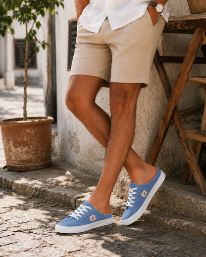 Zapatillas Mule Denim